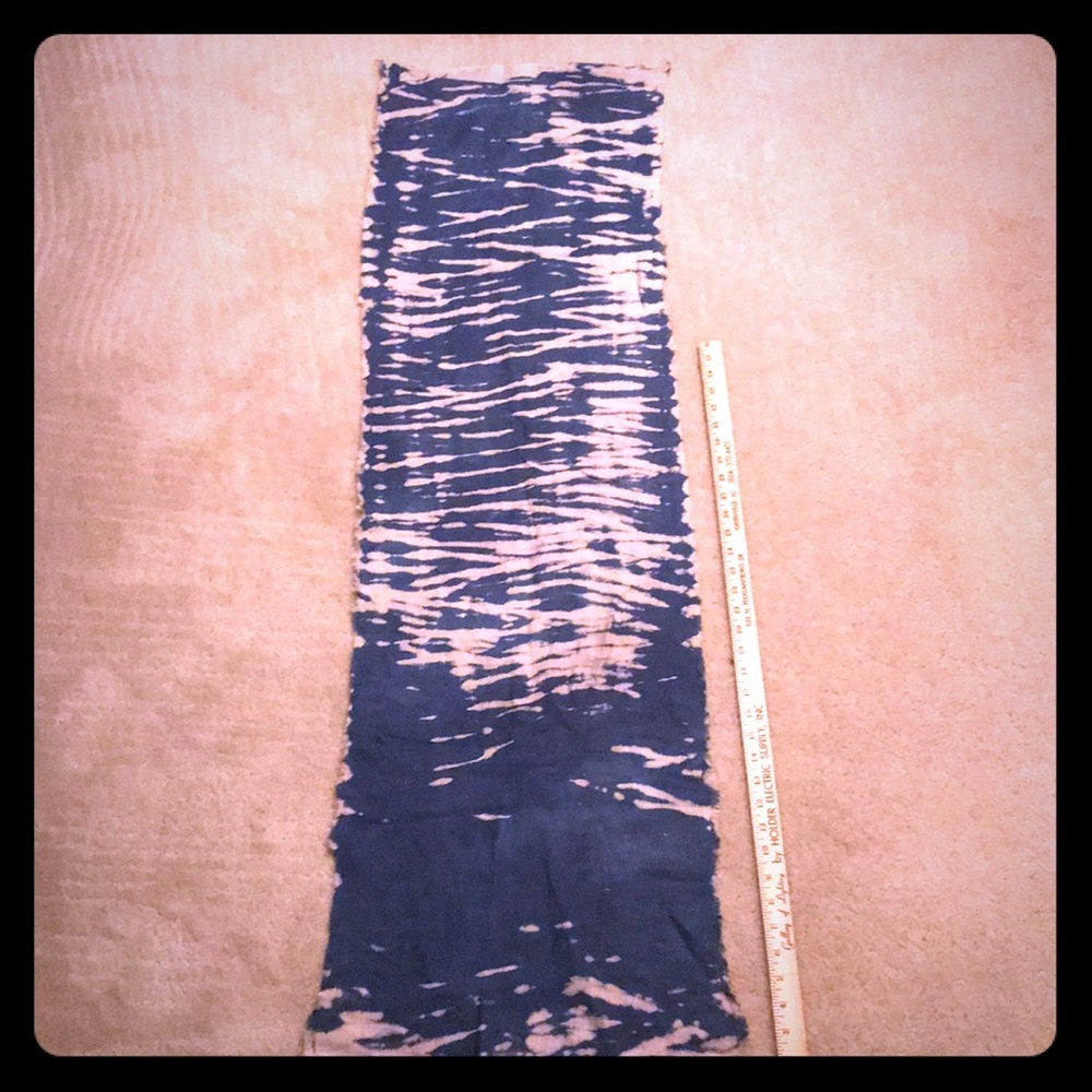Hand dyed Linen batik